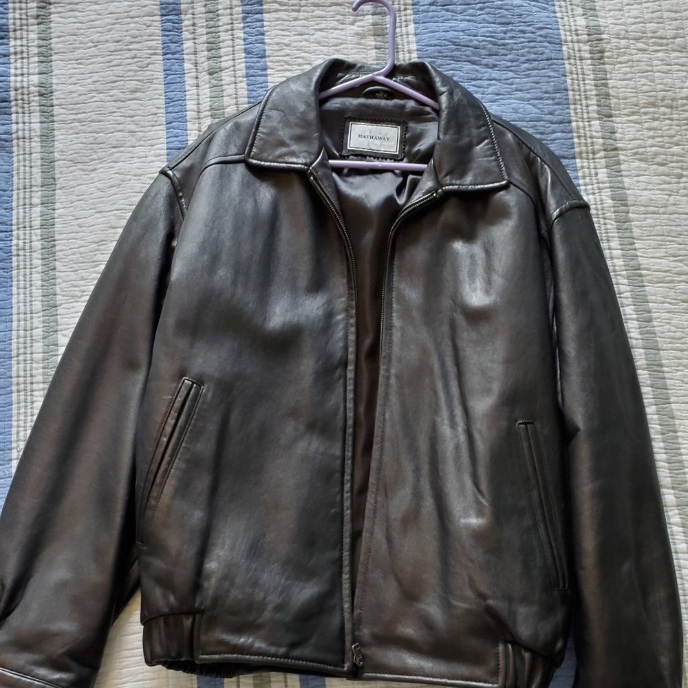 Hathaway Leather Jacket - Extra Large